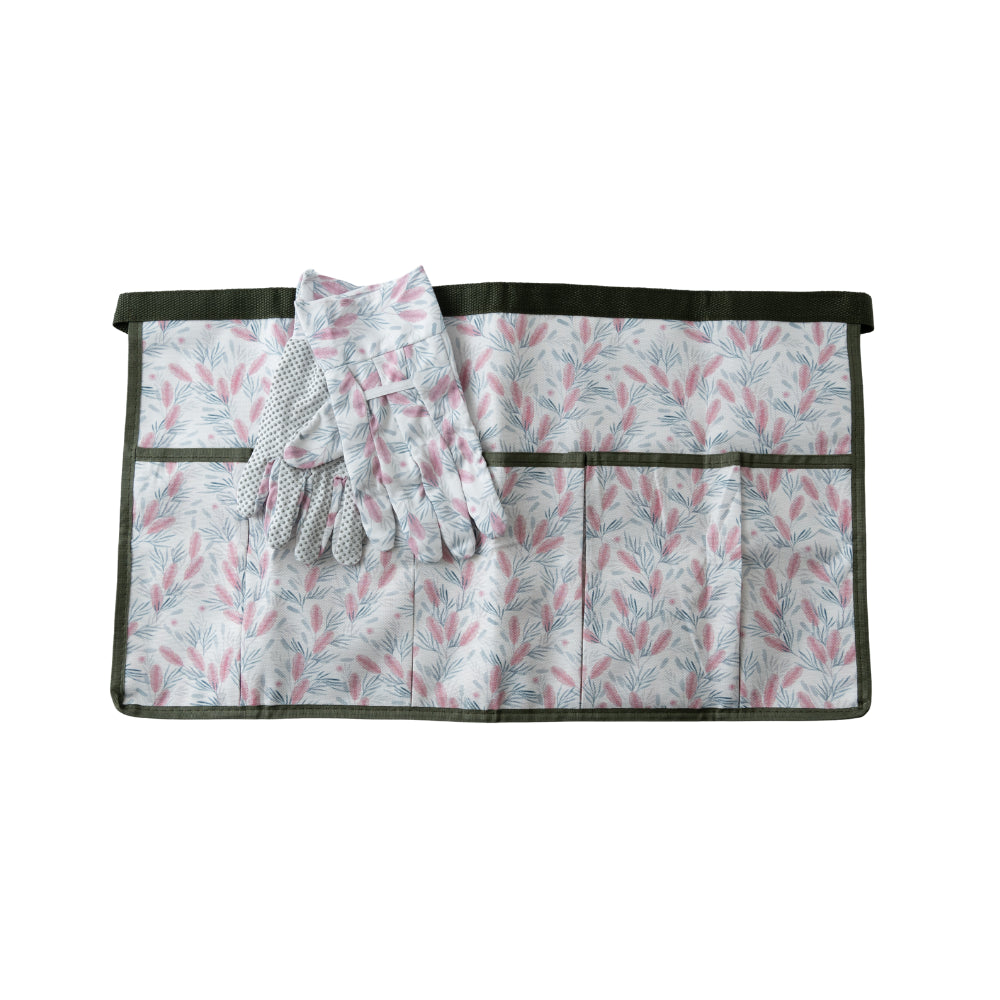 Blossoms Series Gardening Gloves & Apron Set - WILD GREVILLEAS